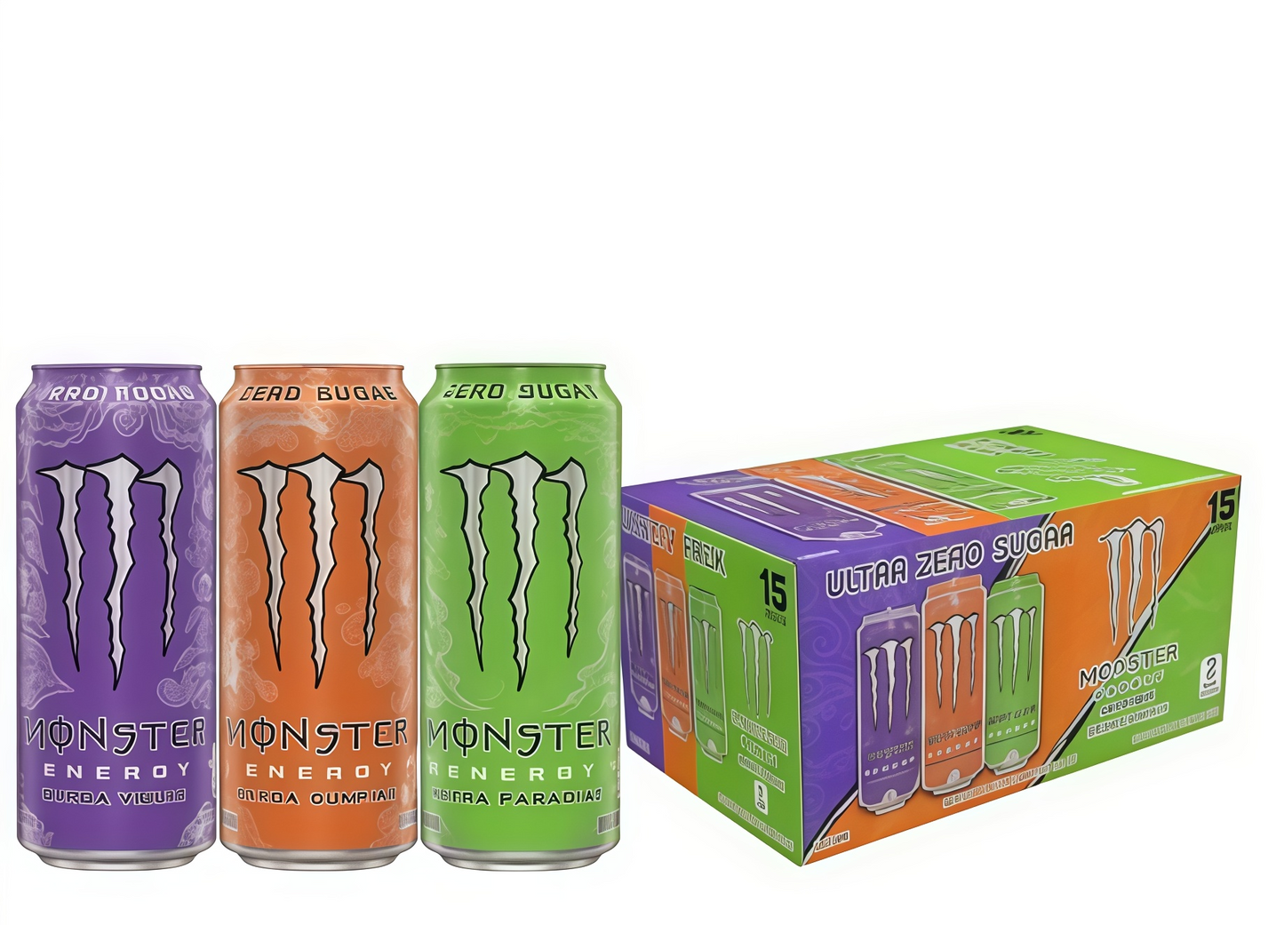 Healthy Energy Boost 15-Pack – Zero Sugar, No Artificial Colors, Keto & Vegan Friendly